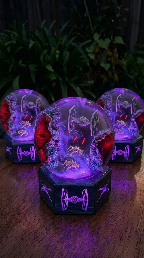 Galaxy War Lamp
